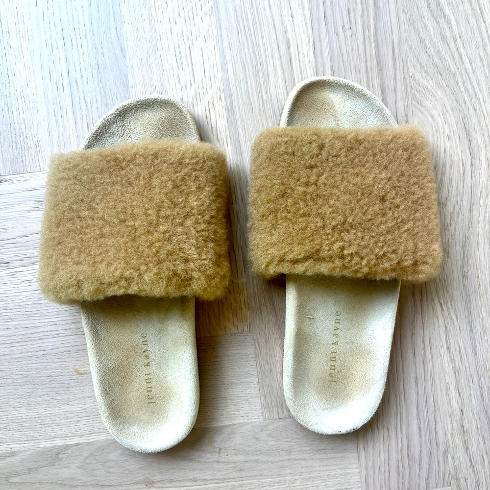 Jenni Kayne Shearling Sandal (size 39)